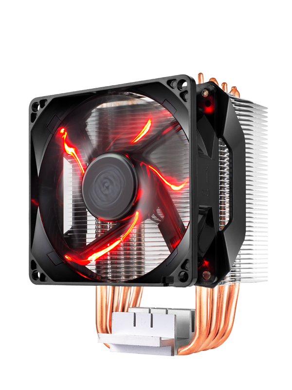Cooler Master Hyper H410R with 92mm Red LED PWM Fan