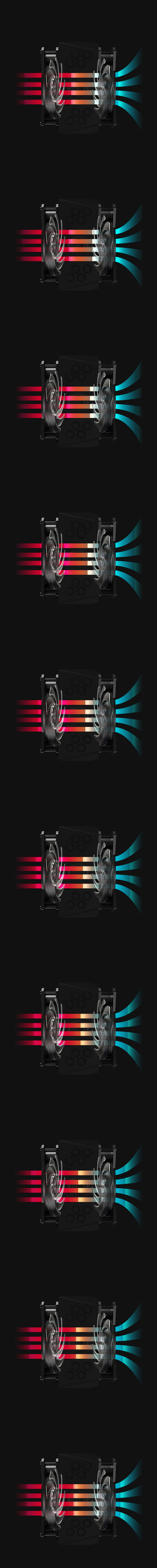 Push-Pull Fan Configuration