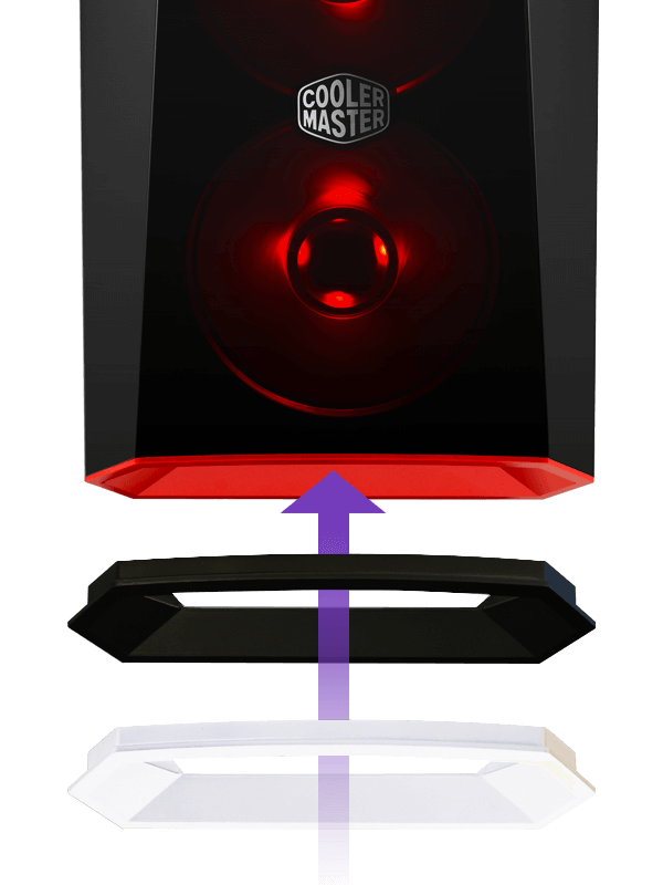 Cooler Master MasterBox Lite 5 RGB Mid Tower Case with Controller