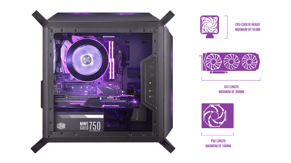 Psychological garlic poison Buy Cooler Master MasterBox Q300P at Best Price in India - mdcomputers.in