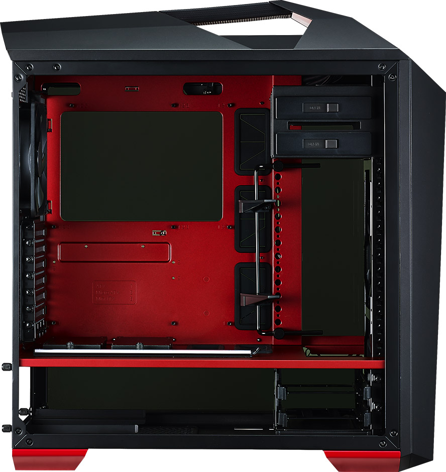 Cooler Master MASTERCASE MAKER 5t Tempered Glass/Steel Gaming ATX Mid Tower Computer Case with FreeForm Modular System
