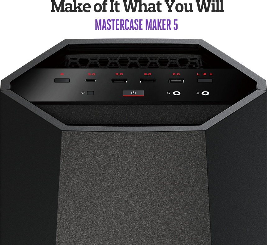 CoolerMaster MasterCase Maker 5 - MID Tower Gaming Case/ Cabinet