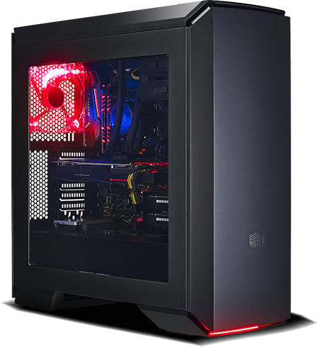 Cooler Master MasterCase Pro 6 ATX Mid-Tower Computer Case with LEDs